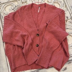 Free people Found my friend sweater cardigan Womens S oversized slouchy soft
